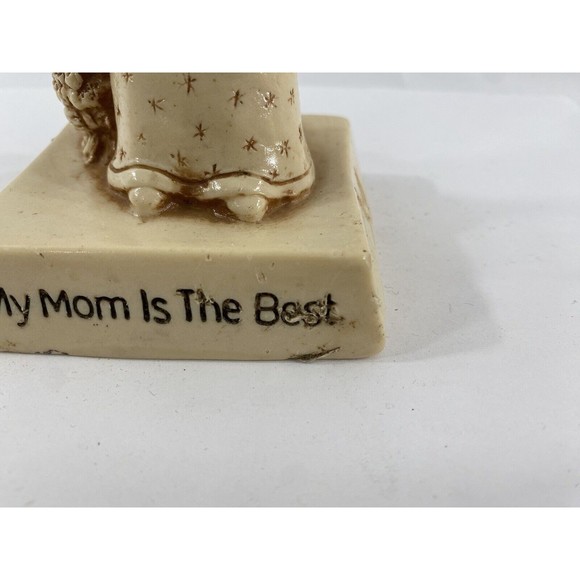 Vintage 1976 Russ Berrie & Co My Mom is the Best Figurine Collectible #9 - Picture 2 of 7